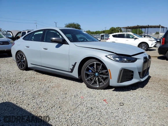 2023 BMW i4 M50 z VIN WBY33AW09PFR22046, wystawiony jako Copart lot #57665795 z przebiegiem 15 101 mil mil oraz Szkoda całkowita • Salvage title. Historia ofert i sprzedaży dostępna na DreamBid. Obrazek 4.