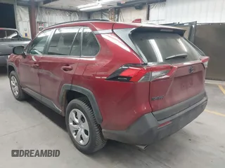 2021 Toyota RAV4 LE with VIN 2T3F1RFV2MW218151, listed as a IAAI auction lot 41861115 with 59,591 mi miles. Bid and sale history available at carsss.com. Image 3.