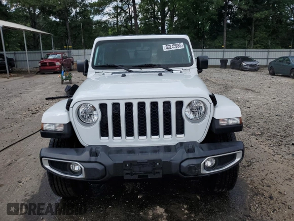 2023 Jeep Gladiator Overland с VIN 1C6HJTFG4PL566037, выставлен на аукционе Copart как лот 60245985 с пробегом 32 158 миль миль и Списание • Salvage title. История ставок и продаж доступна на DreamBid. Изображение 5.