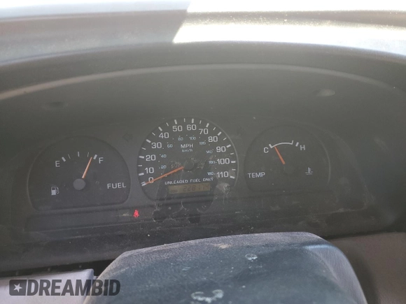 1999 Nissan Frontier XE with VIN 1N6DD26S3XC326231, listed as a Copart auction lot 51710615 with 228,174 mi miles and Salvage title. Bid and sale history available at DreamBid. Image 9.