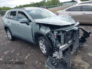 2019 Toyota RAV4 XLE with VIN JTMW1RFV7KD035614, listed as a IAAI auction lot 41970954 with 60,377 mi miles and . Bid and sale history available at DreamBid. Image 1.
