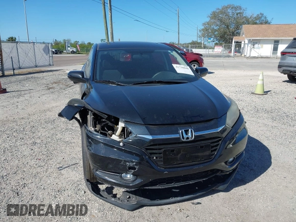 2016 Honda HR-V EX with VIN 3CZRU5H57GM728022, listed as a IAAI auction lot 41738048 with 76,869 mi miles and . Bid and sale history available at DreamBid. Image 6.