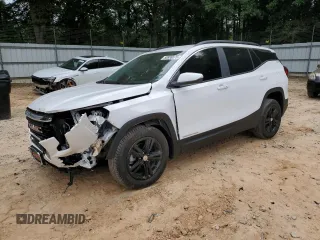 2022 GMC Terrain SLE с VIN 3GKALMEV1NL149023, выставлен на аукционе Copart как лот 58888875 с пробегом 22 071 миль миль и Списание • Salvage title. История ставок и продаж доступна на DreamBid. Изображение 1.