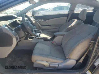 2012 Honda Civic Cpe LX with VIN 2HGFG3B51CH523318, listed as a Copart auction lot 47490915 with 0 mi miles and Salvage Title. Bid and sale history available at carsss.com. Image 7.