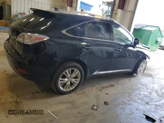 2010 Lexus RX 450h with VIN JTJBC1BA6A2010658, listed as a Copart auction lot 51915305 with Not Provided miles and Non Repairable. Bid and sale history available at DreamBid. Image 3.