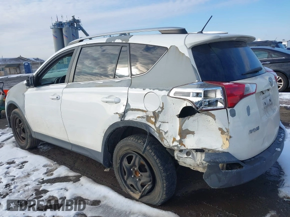 2013 Toyota RAV4 LE with VIN 2T3ZFREV7DW006622, listed as a IAAI auction lot 41166186 with 237,975 mi miles. Bid and sale history available at carsss.com. Image 3.