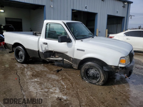 2006 Ford Ranger XL with VIN 1FTYR10D36PA63952, listed as a Copart auction lot 41965295 with 208,047 mi miles and Salvage Title. Bid and sale history available at DreamBid. Image 4.