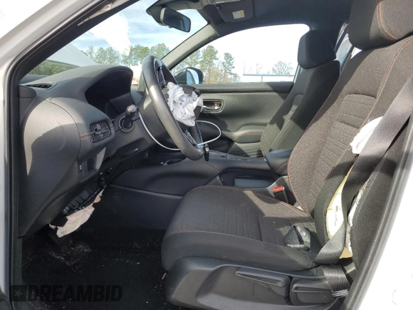 2024 Honda HR-V Sport with VIN 3CZRZ1H5XRM701443, listed as a Copart auction lot 86831614 with 17,491 mi miles and Salvage Title. Bid and sale history available at carsss.com. Image 7.