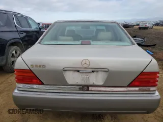 1992 Mercedes-Benz S 320 z VIN WDBGA32E0NA072676, wystawiony jako Copart lot #41447915 z przebiegiem 152 989 mil mil oraz Czysty tytuł • Clean title. Historia ofert i sprzedaży dostępna na DreamBid. Obrazek 6.