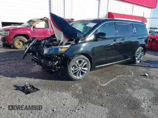2016 Kia Sedona SX-L with VIN KNDME5C15G6176053, listed as a IAAI auction lot 41213512 with 137,299 mi miles. Bid and sale history available at carsss.com. Image 16.