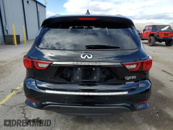 2020 Infiniti QX60 Luxe with VIN 5N1DL0MN8LC526339, listed as a Copart auction lot 47597415 with 101,540 mi miles and Salvage Title. Bid and sale history available at DreamBid. Image 6.