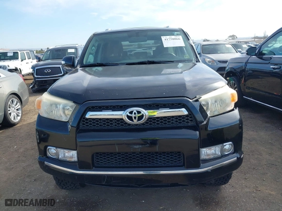 2010 Toyota 4Runner SR5 with VIN JTEZU5JR5A5010223, listed as a IAAI auction lot 41758066 with 221,166 mi miles. Bid and sale history available at carsss.com. Image 12.