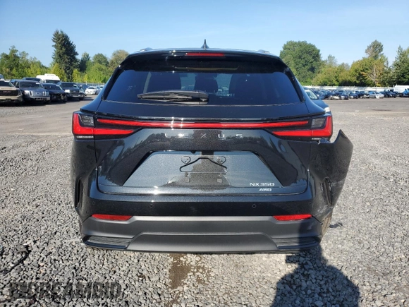 2024 Lexus NX with VIN JTJHGCEZ7R5008942, listed as a Copart auction lot 68842024 with 5,014 mi miles and Salvage Title. Bid and sale history available at carsss.com. Image 6.