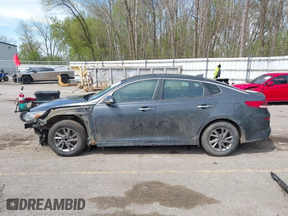 2020 Kia Optima LX with VIN 5XXGT4L3XLG384486, listed as a IAAI auction lot 42157710 with 106,413 mi miles and . Bid and sale history available at DreamBid. Image 15.