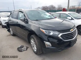 2020 Chevrolet Equinox LT with VIN 2GNAXUEV3L6208730, listed as a IAAI auction lot 41887250 with 80,881 mi miles. Bid and sale history available at carsss.com. Image 1.