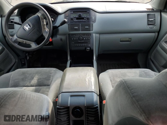 2005 Honda Pilot EX with VIN 5FNYF184X5B038942, listed as a Copart auction lot 50913695 with 225,404 mi miles and Salvage Title. Bid and sale history available at DreamBid. Image 8.