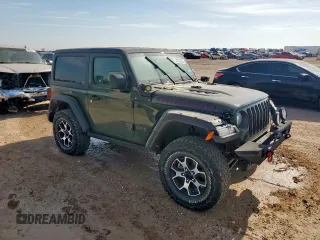 2021 Jeep Wrangler Rubicon with VIN 1C4HJXCG4MW787846, listed as a Copart auction lot 58221835 with 25,729 mi miles and Salvage title. Bid and sale history available at DreamBid. Image 4.