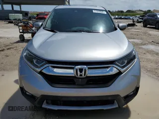 2017 Honda CR-V EX-L with VIN 5J6RW1H88HL000614, listed as a Copart auction lot 51646085 with 52,695 mi miles and Salvage Title. Bid and sale history available at carsss.com. Image 5.