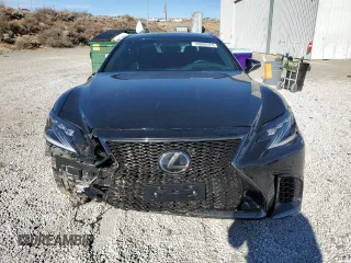 2019 Lexus LS with VIN JTHC51FF2K5005916, listed as a Copart auction lot 45808375 with 13,326 mi miles and Salvage Title. Bid and sale history available at carsss.com. Image 5.