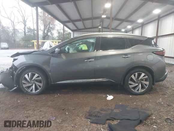 2019 Nissan Murano S with VIN 5N1AZ2MS3KN145990, listed as a IAAI auction lot 41037238 with 58,842 mi miles. Bid and sale history available at carsss.com. Image 13.