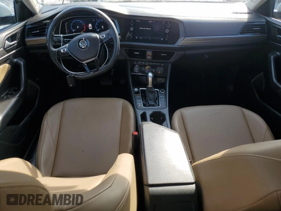2019 Volkswagen Jetta SEL with VIN 3VWE57BU9KM047413, listed as a Copart auction lot 57221625 with 127,556 mi miles and Salvage title. Bid and sale history available at DreamBid. Image 8.