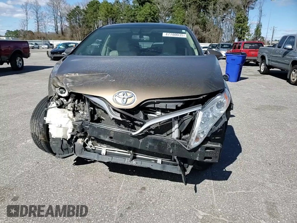 2013 Toyota Venza LE with VIN 4T3ZK3BB9DU054268, listed as a Copart auction lot 47780035 with 191,600 mi miles and Salvage Title. Bid and sale history available at DreamBid. Image 12.