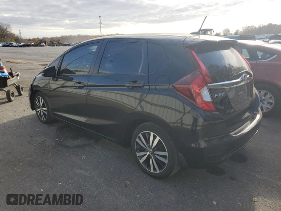 2018 Honda Fit EX-L with VIN 3HGGK5H93JM712611, listed as a Copart auction lot 76383484 with 125,072 mi miles and Salvage Title. Bid and sale history available at carsss.com. Image 2.