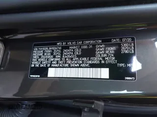 2021 Volvo XC60 Inscription with VIN YV4102RL9M1694746, listed as a IAAI auction lot 42383984 with 36,643 mi miles and . Bid and sale history available at DreamBid. Image 9.