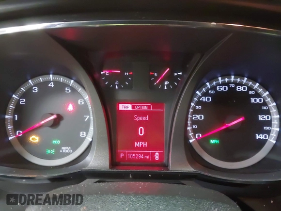 2014 GMC Terrain SLE with VIN 2GKFLVEK4E6184662, listed as a IAAI auction lot 41705604 with 185,294 mi miles. Bid and sale history available at carsss.com. Image 7.