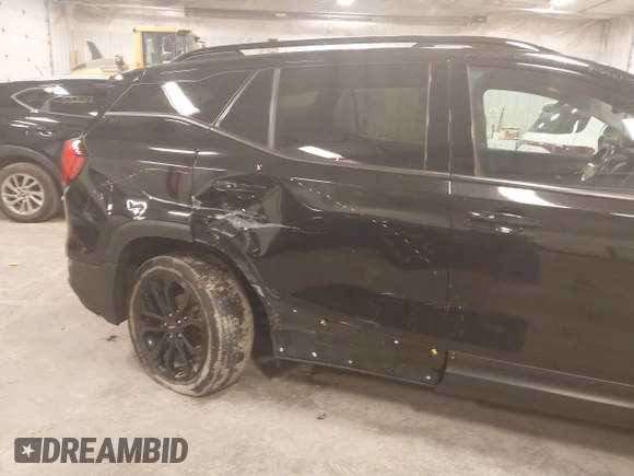2019 GMC Terrain SLE z VIN 3GKALMEV0KL239503, wystawiony jako IAAI lot #41923480 z przebiegiem 94 070 mil mil oraz . Historia ofert i sprzedaży dostępna na DreamBid. Obrazek 6.