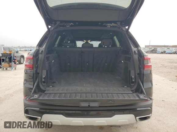 2023 BMW X5 sDrive40i with VIN 5UXCR4C04P9P36899, listed as a Copart auction lot 47231195 with 55,279 mi miles and Salvage Title. Bid and sale history available at carsss.com. Image 6.