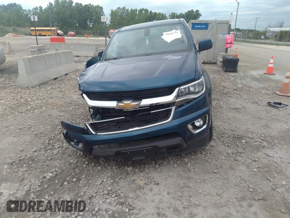 2019 Chevrolet Colorado 4WD LT with VIN 1GCHTCEN1K1345700, listed as a IAAI auction lot 39628771 with 57,622 mi miles. Bid and sale history available at carsss.com. Image 13.