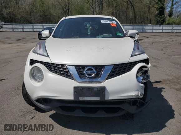 2015 Nissan Juke S with VIN JN8AF5MV5FT555169, listed as a Copart auction lot 54141895 with 122,962 mi miles and Salvage Title. Bid and sale history available at DreamBid. Image 5.