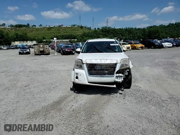 2012 GMC Terrain SLE-1 with VIN 2GKFLREK4C6173682, listed as a Copart auction lot 61634895 with 154,887 mi miles and Salvage title. Bid and sale history available at DreamBid. Image 15.