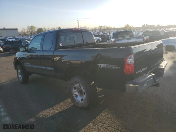 2005 Toyota Tundra SR5 with VIN 5TBBT44145S464674, listed as a Copart auction lot 48800745 with 251,210 mi miles and Salvage Title. Bid and sale history available at carsss.com. Image 2.