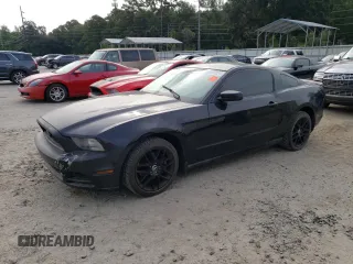 2014 Ford Mustang V6 with VIN 1ZVBP8AM2E5230831, listed as a Copart auction lot 68907824 with 156,753 mi miles and Salvage Title. Bid and sale history available at DreamBid. Image 1.