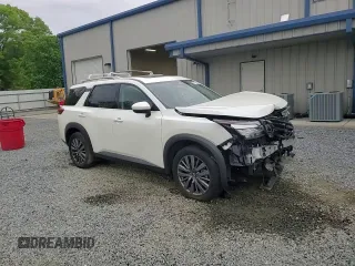 2023 Nissan Pathfinder SL with VIN 5N1DR3CB6PC203078, listed as a Copart auction lot 52146575 with 43,014 mi miles and Salvage title. Bid and sale history available at DreamBid. Image 11.