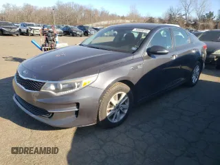 2017 Kia Optima LX with VIN 5XXGT4L35HG178001, listed as a Copart auction lot 50804015 with 190,803 mi miles and Salvage Title. Bid and sale history available at carsss.com. Image 1.