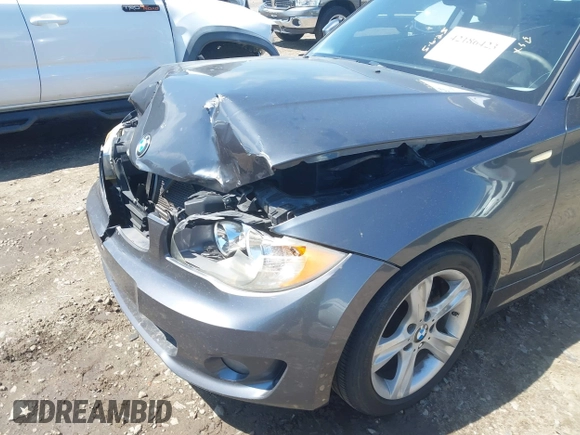 2013 BMW 1 Series 128i with VIN WBAUP7C57DVP25145, listed as a IAAI auction lot 42186423 with 131,222 mi miles and . Bid and sale history available at DreamBid. Image 12.