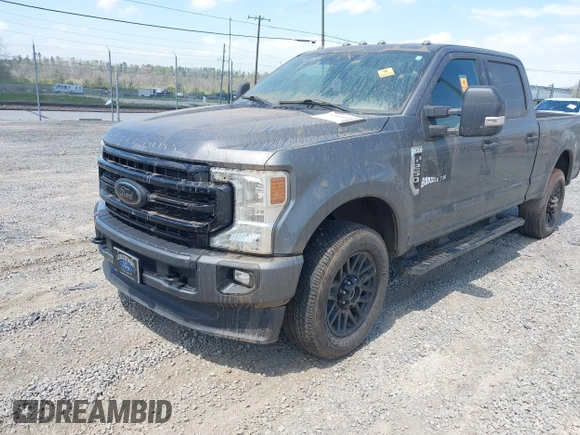 2022 Ford F-250 XL with VIN 1FT7W2BN9NEF74236, listed as a IAAI auction lot 42036455 with 35,875 mi miles and . Bid and sale history available at DreamBid. Image 2.