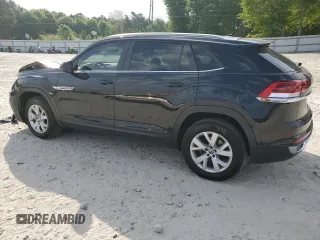 2021 Volkswagen Atlas S with VIN 1V2AC2CA4MC219560, listed as a Copart auction lot 53805685 with 73,140 mi miles and Salvage title. Bid and sale history available at DreamBid. Image 2.