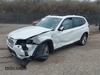 2014 BMW X3 xDrive28i with VIN 5UXWX9C51E0D28246, listed as a IAAI auction lot 41901264 with 177,651 mi miles and . Bid and sale history available at DreamBid. Image 2.