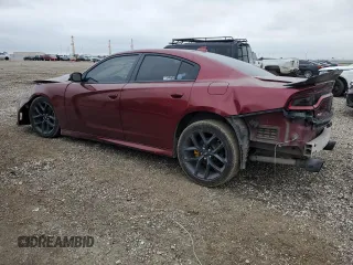 2020 Dodge Charger GT with VIN 2C3CDXHG6LH136505, listed as a Copart auction lot 45541895 with 117,319 mi miles and Salvage Title. Bid and sale history available at carsss.com. Image 2.