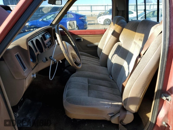 1987 Ford Ranger with VIN 1FTBR10T0HUC45240, listed as a Copart auction lot 84211344 with 78,766 mi miles and Clean Title. Bid and sale history available at DreamBid. Image 7.