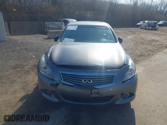 2015 Infiniti Q40 with VIN JN1CV6AR0FM521528, listed as a IAAI auction lot 41794278 with 127,821 mi miles and . Bid and sale history available at DreamBid. Image 12.