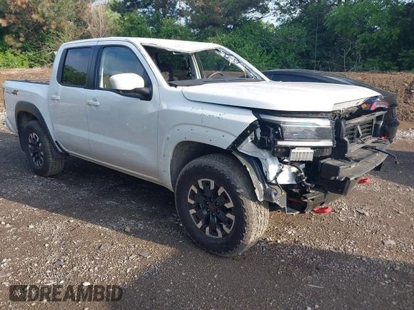 2024 Nissan Frontier SL with VIN 1N6ED1EK2RN656501, listed as a IAAI auction lot 42265453 with 3,813 mi miles and . Bid and sale history available at DreamBid. Image 1.
