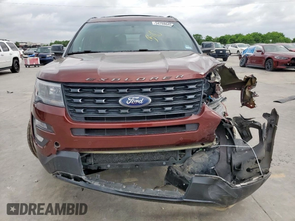 2016 Ford Explorer Sport with VIN 1FM5K8GT6GGC73343, listed as a Copart auction lot 54788645 with 103,097 mi miles and Salvage Title. Bid and sale history available at DreamBid. Image 5.