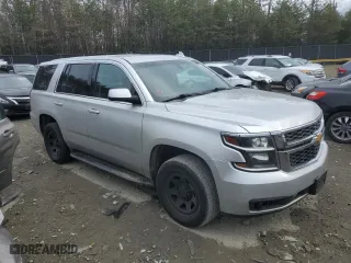 2017 Chevrolet Tahoe Commercial with VIN 1GNSKDEC2HR355831, listed as a Copart auction lot 84257604 with 222,789 mi miles and Salvage Title. Bid and sale history available at carsss.com. Image 4.