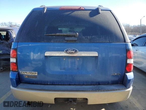 2010 Ford Explorer Eddie Bauer with VIN 1FMEU7EE7AUA55414, listed as a Copart auction lot 42553265 with 122,337 mi miles and Salvage Title. Bid and sale history available at carsss.com. Image 6.