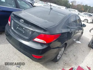 2017 Hyundai Accent SE with VIN KMHCT4AE0HU357796, listed as a IAAI auction lot 38133047 with 111,629 mi miles and . Bid and sale history available at carsss.com. Image 4.